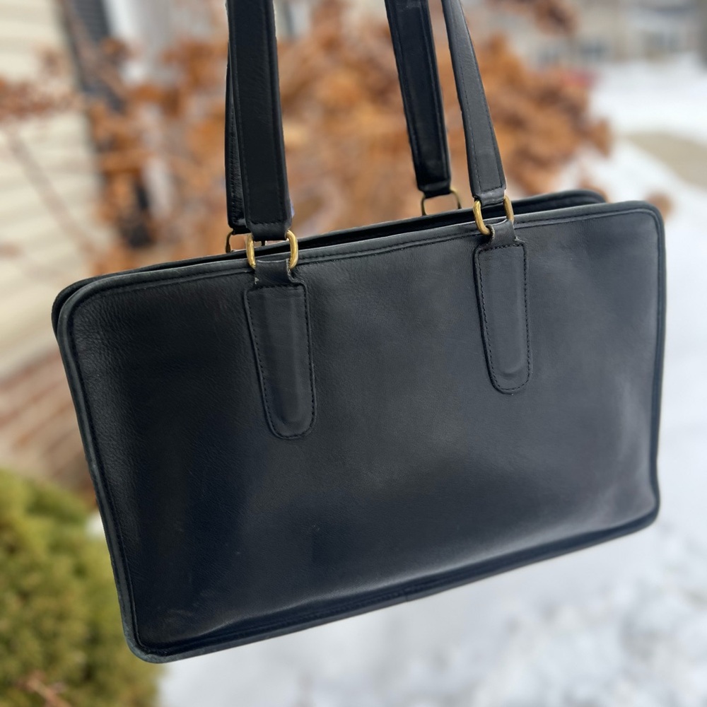 Vintage Coach 80’s Marketing Tote 🖤 9665